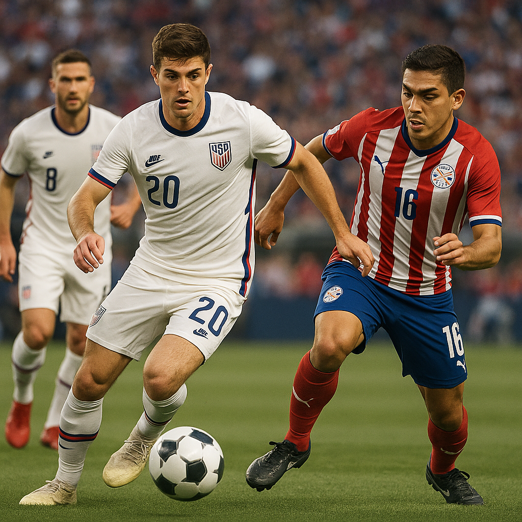 Hero image for The 2026 World Cup Group D opener between the United States and Paraguay on June 13 at 01:00 UTC will offer