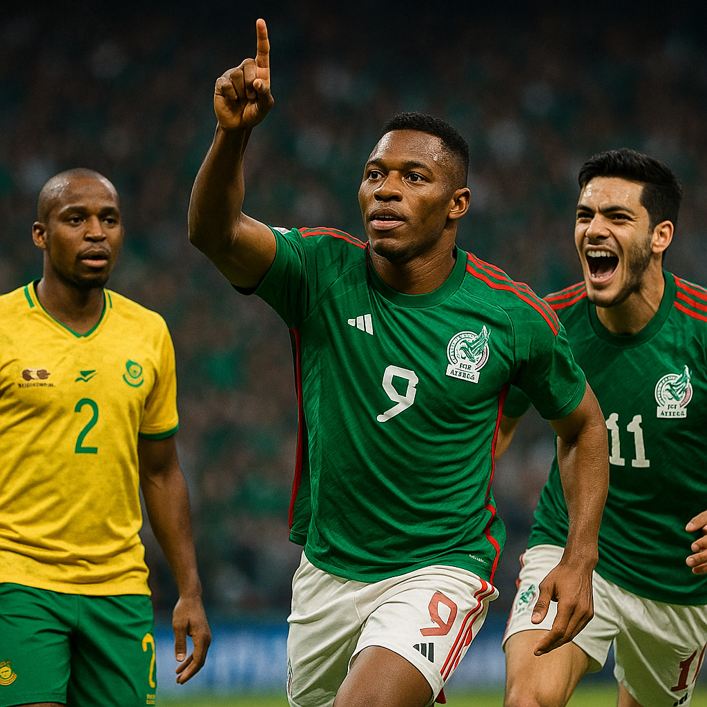 Hero image for Mexico’s World Cup 2026 campaign began with a measure of relief and emphatic clarity: a 2-0 victory over