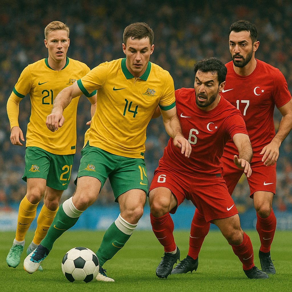 Hero image for Australia’s opening match in Group D of the 2026 FIFA World Cup against Turkey is set to be a tactical