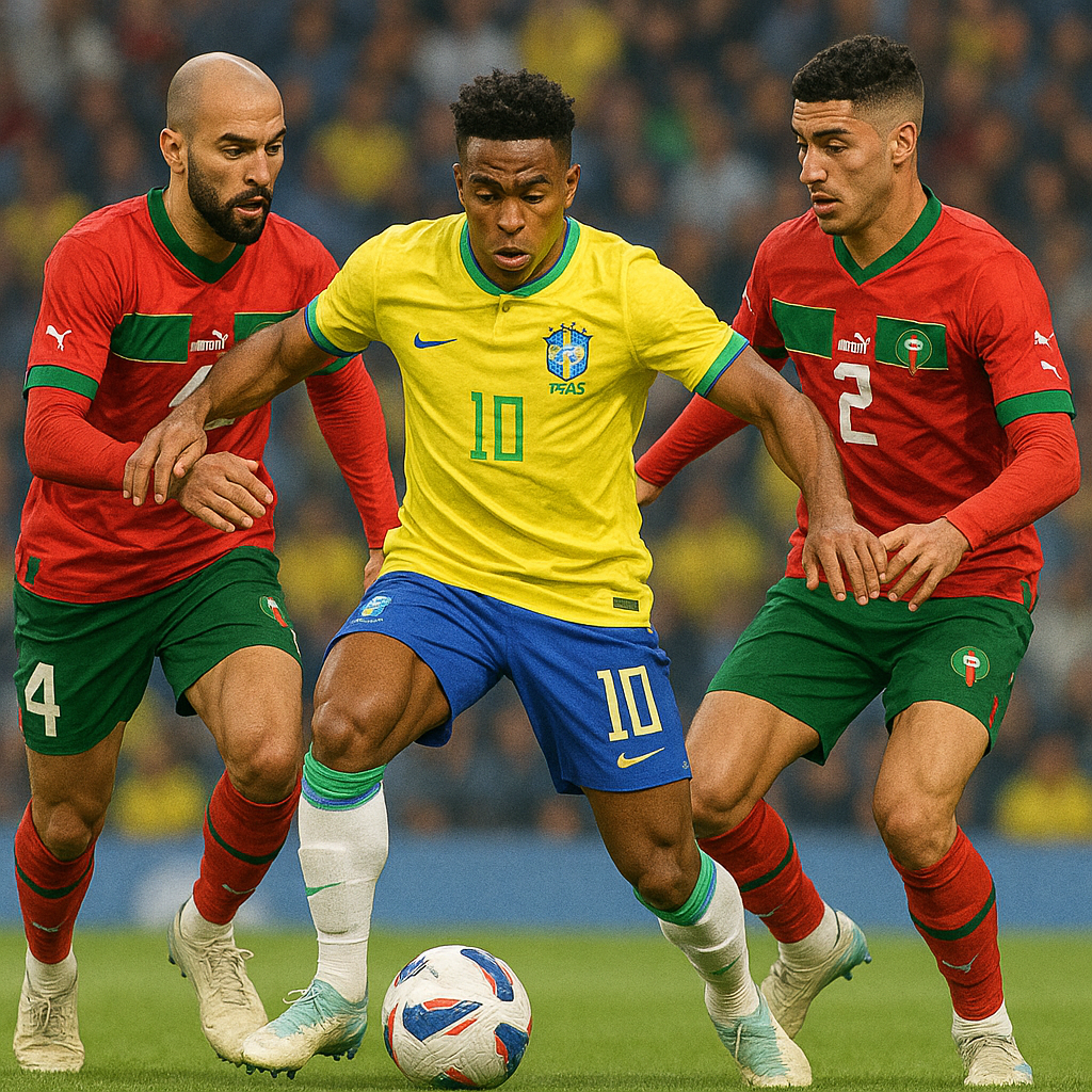 Hero image for Brazil’s opening Group C match at the 2026 World Cup ended in a 1-1 draw against Morocco, a result that reads