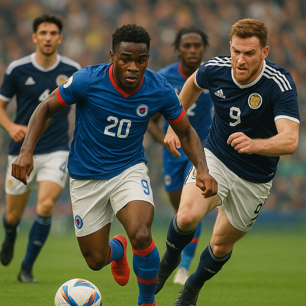 Hero image for In the heart-thumping crucible of Group C, Haiti’s narrow 0-1 loss to Scotland stings sharper than the
