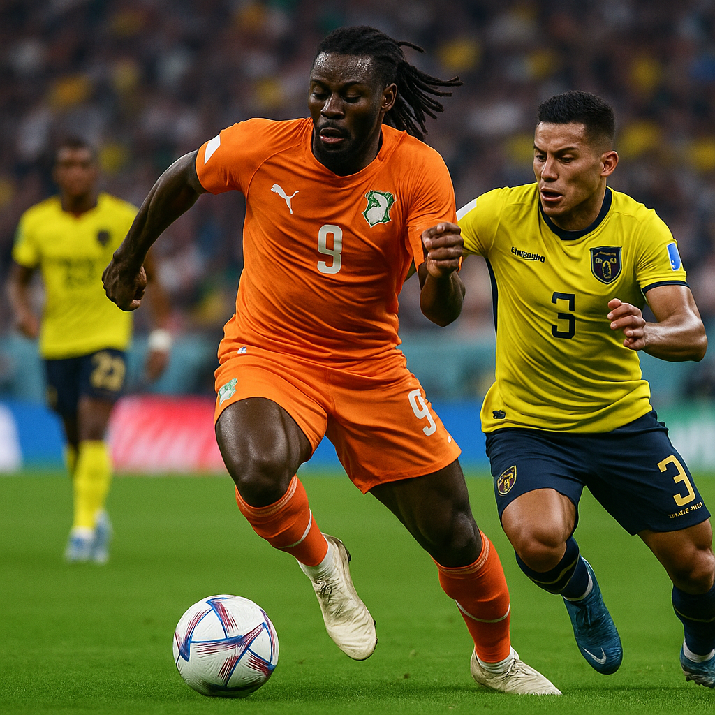 Hero image for Ivory Coast crawling out of the jungle with a hard-fought 1-0 victory over Ecuador—finally, a result that