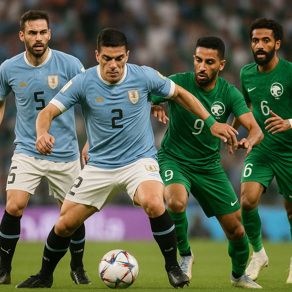 Hero image for Uruguay’s Group H campaign at the 2026 FIFA World Cup opened with a tepid 1-1 draw against Saudi Arabia, a