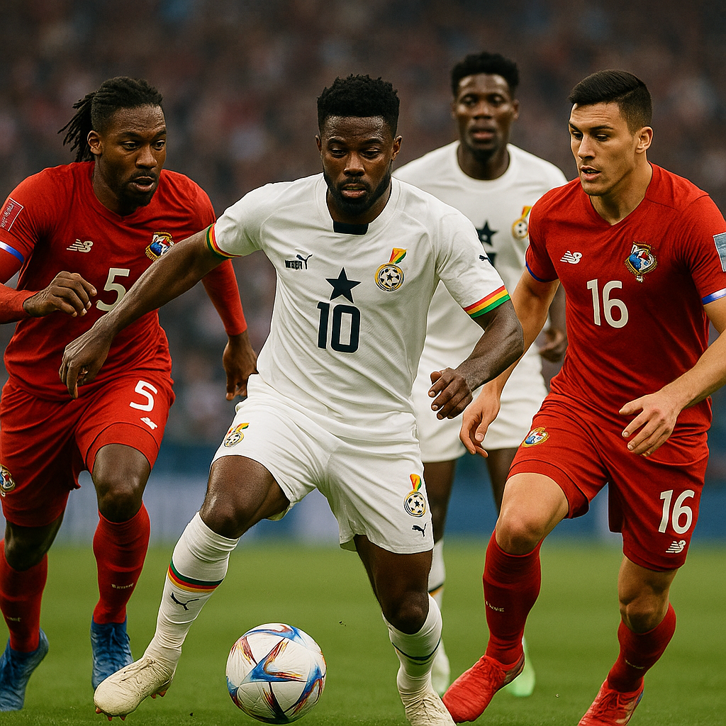 Hero image for Ghana’s opening match of the 2026 FIFA World Cup against Panama on June 17 in North America presents a vital
